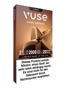 Vuse VUSE - VUSE Pods Ivory Bronze 20mg (2 pods with Tobacco/Vanilla aroma)