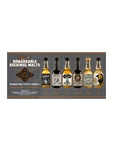 Douglas Laing Douglas Laing's Remarkable Regional Malts Blended Malt Scotch Whisky 6x0.05L Miniaturpack