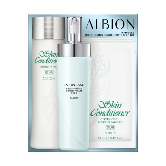 ALBION INFINESSE BRIGHTENING CONCENTRATE MILK KIT