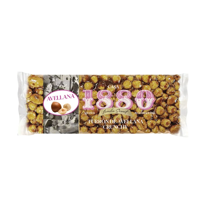 Turrón 1880 Turrón Avellana Crunchy 230g