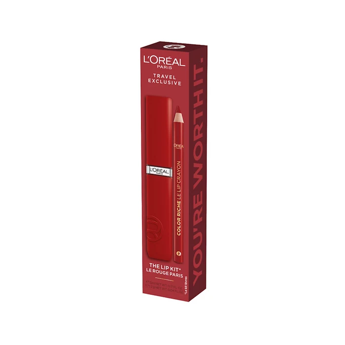 L'Oréal Paris Infallible Matte Resistance Ultra-lightweight Longwear Lipstick Duo Set + 1.2g