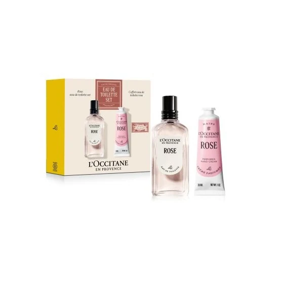 LOCCITANE ROSE EAU DE TOILETTE SET
