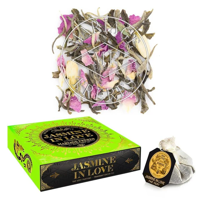 Mariage Frères Jasmine In Love - Box Of 30 Muslin Tea Sachet