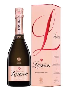 Lanson Lanson, Le Rosé Création, Champagne, AOC, brut, rosé (gift pack)