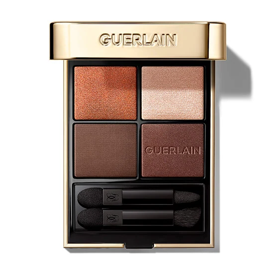GUERLAIN OMBRES G EYESHADOW QUAD 910 UNDRESSED BROWN