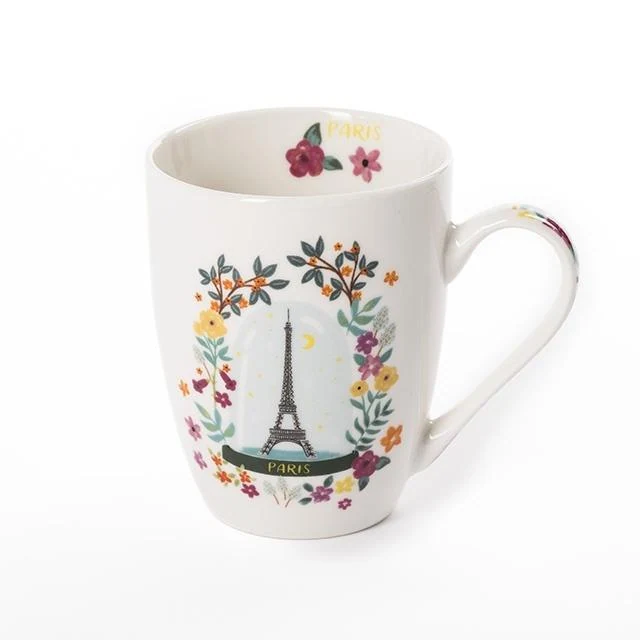 Souvenir de Paris Rounded mug + open box 11,9 floz