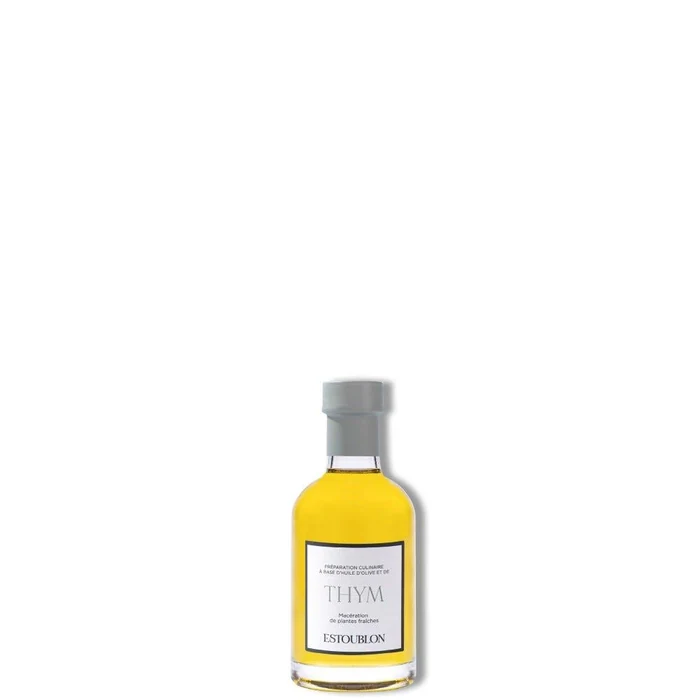 Estoublon Culinary preparation based on olive oil and thyme