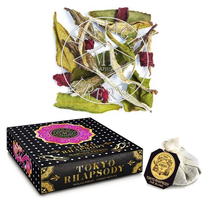 Mariage Frères Tokyo Rhapsody - Box Of 30 Muslin Tea Sachet at Paris