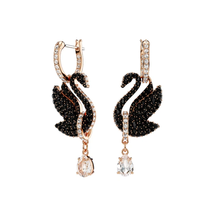 Swarovski Swan Light Catching Earrings