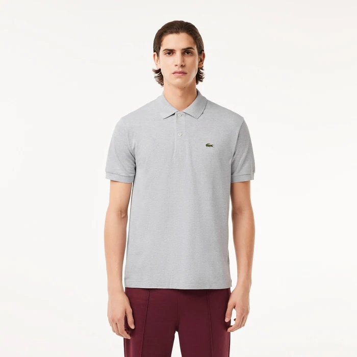 Lacoste Original L.12.12 Heathered Petit Piqué Cotton Polo Shirt