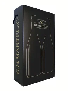 Champagne Martel Co Champagne GH Martel, Premier Cru, Champagne, AOC, brut, white 2x0.75L (Twin Pack)