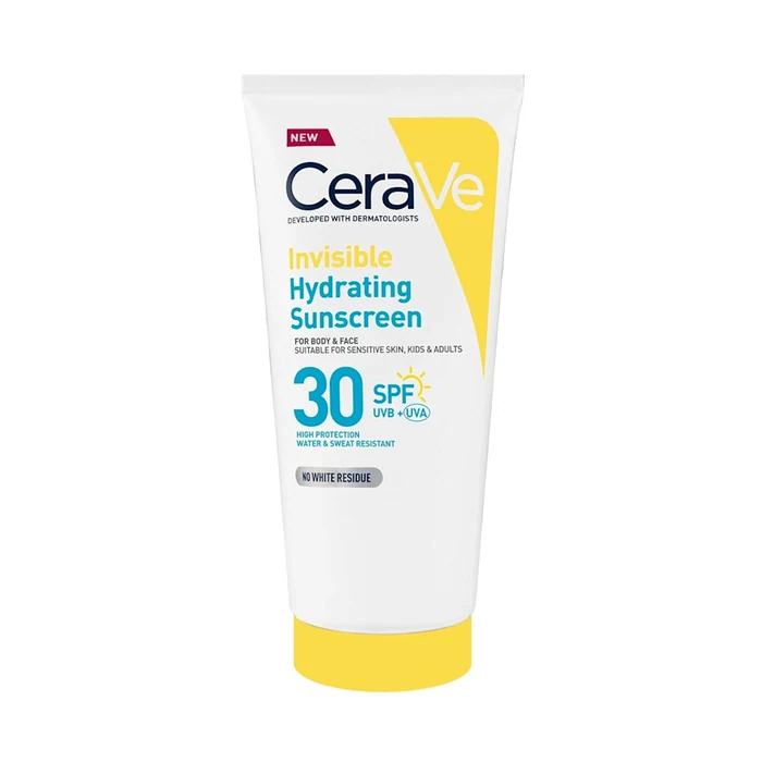 CeraVe Invisible Hydrating Sunscreen Spf30