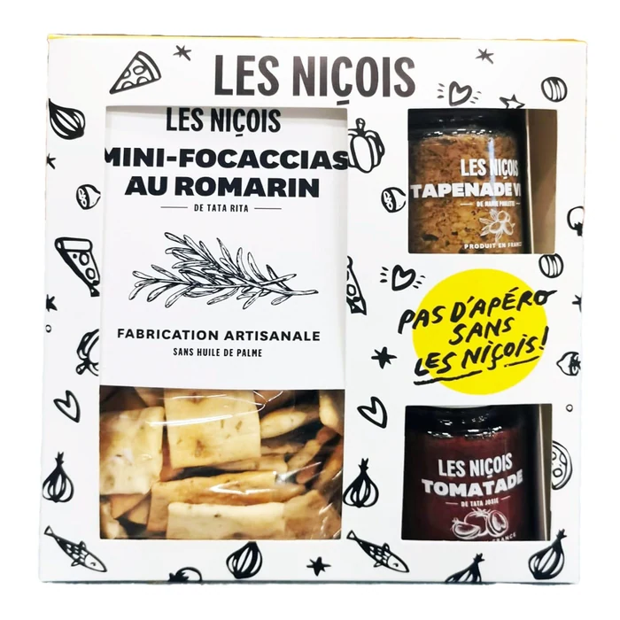Les Nicois Tarti-Focaccias set
