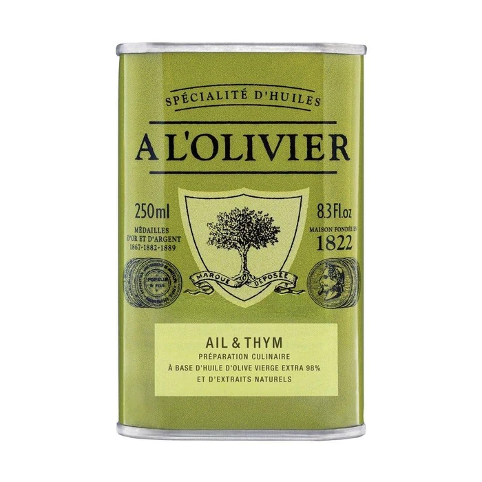 A L'Olivier Aromatic Garlic & Thyme Olive Oil