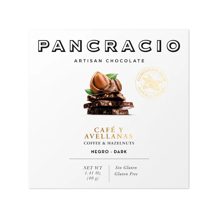 Pancracio Coffee & Hazelnuts 40g