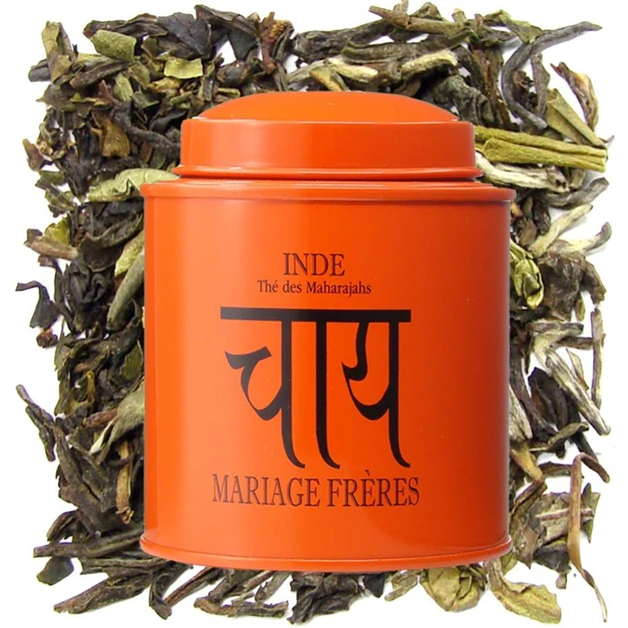 Mariage Frères Calligraphie Inde -thé Des Maharajahs at Paris