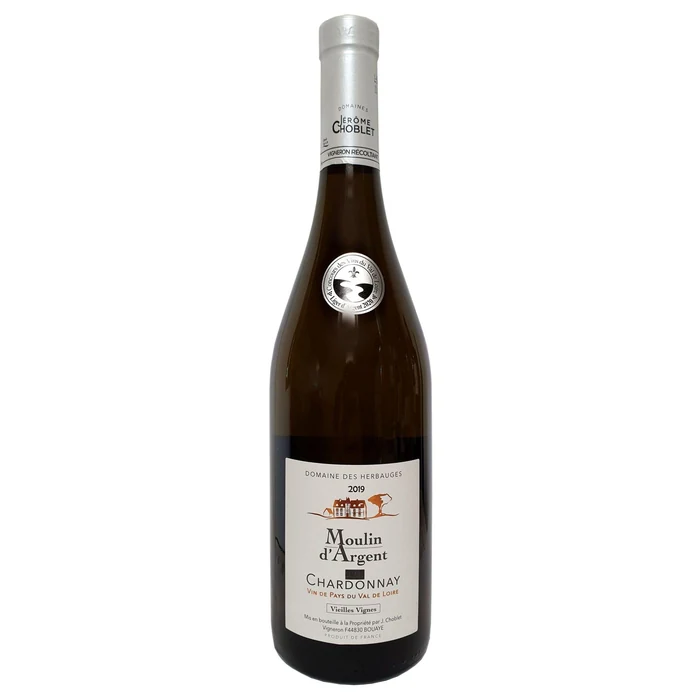 Vins IGP Loire Chardonnay - Domaine Des Herbauges - Moulin D'argent