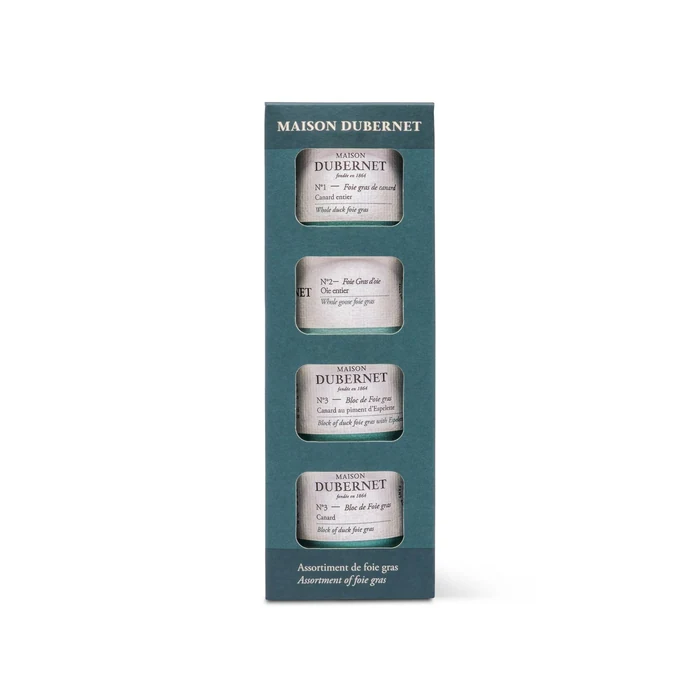 Maison Dubernet Baguette Chic Foie Gras 4x70g 1/12