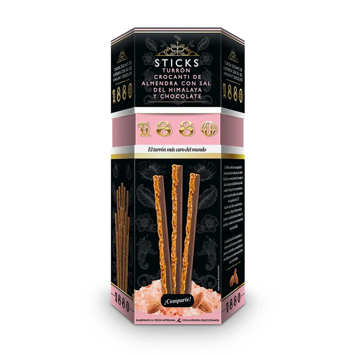 Turrón 1880 Sticks Sal Himalaya 150g
