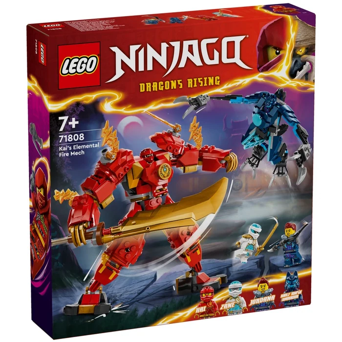 Lego 71808 Kai's Elemental Fire Mech