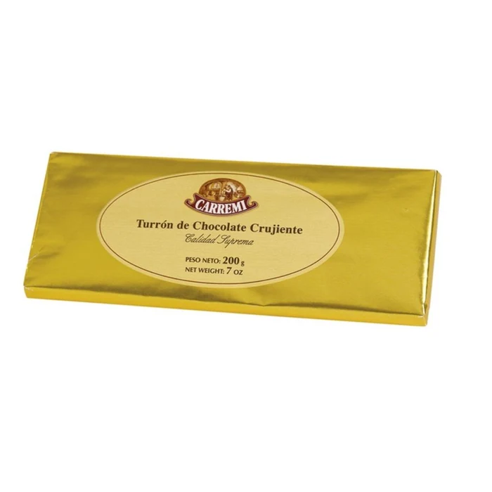 Carremi Crunchy Chocolate Nougat 200g