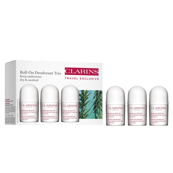 Clarins Roll-on Deodrant Trio 3x50ml