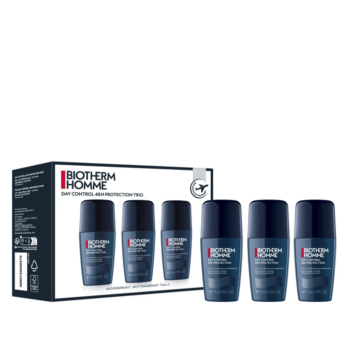 Biotherm 48h Deodorant Day Control Trio Set 3x75ml