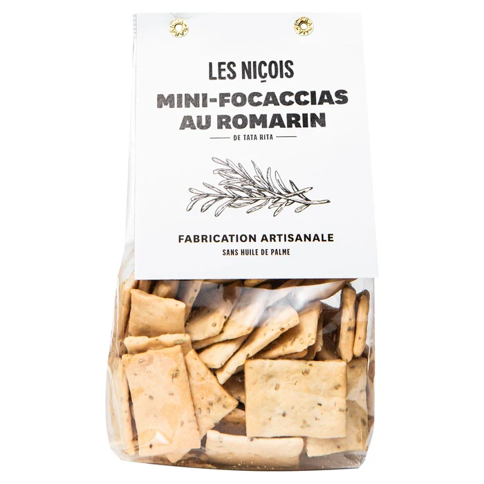 Les Nicois Rosemary mini-focaccias from Tata Rita