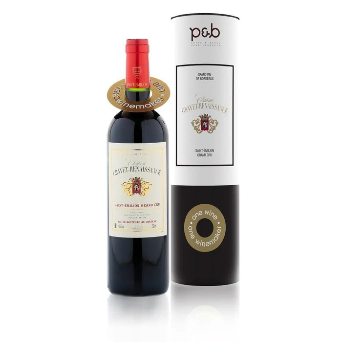 Château Gravet Renaissance Saint-Emilion Grand Cru - Coffret Cadeau