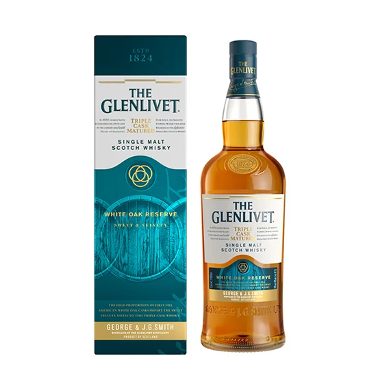 GLENLIVET THE GLENLIVET TRIPLE CASK MATURED WHITE OAK RESERVE SINGLE MALT WHISKY