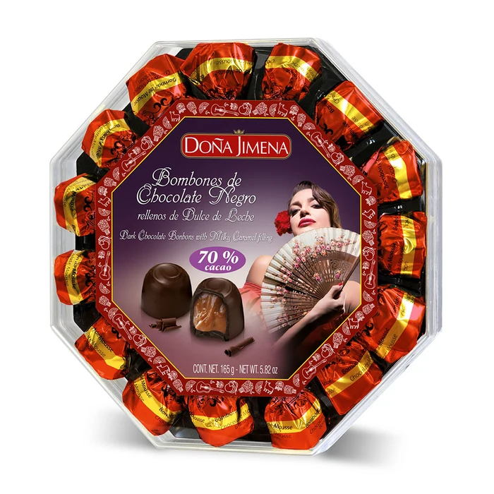Doña Jimena Dulce Leche Dark Chocolate Bonbons 165g
