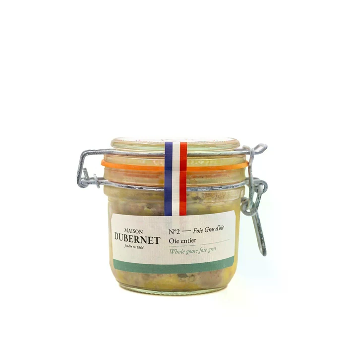 Maison Dubernet Whole Goose Foie Gras in Jar - 180 g