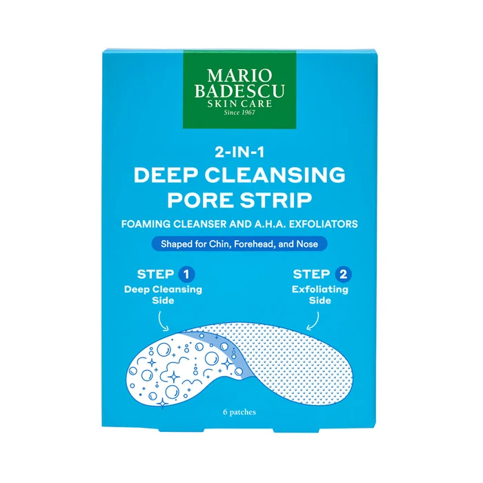 Mario Badescu 2-in-1 Deep Cleansing Pore Strips 6 pcs