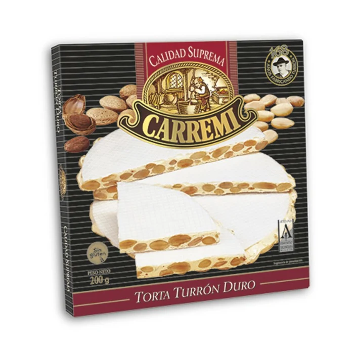 Carremi Hard Nougat Cake 200g