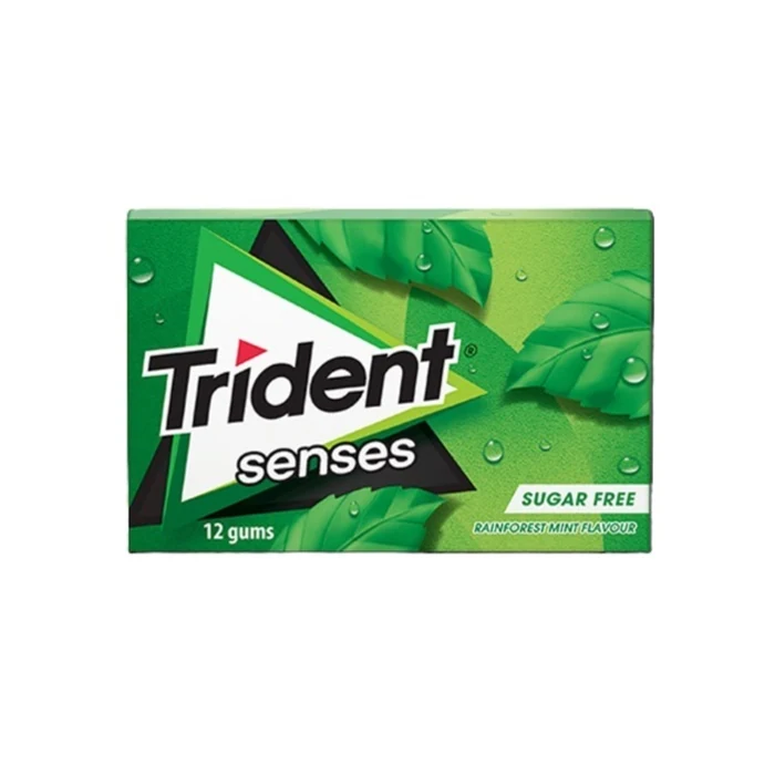 Trident Senses Wallet Pack Spearmint 23g
