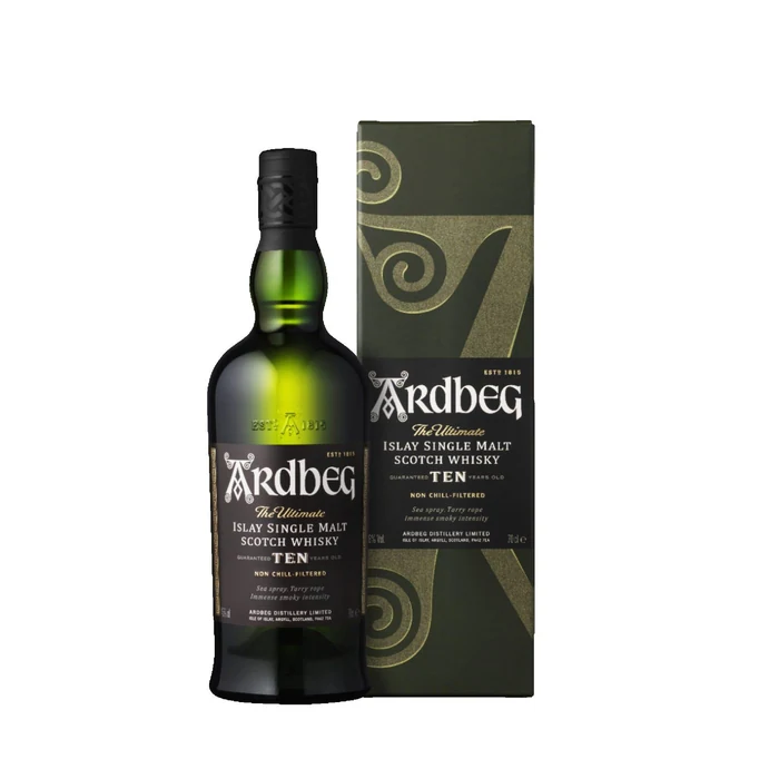 Ardbeg Single Malt Whisky Ten Years Old