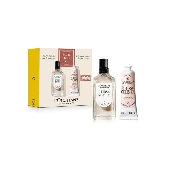 LOCCITANE FLEURS DE CERISIER EAU DE TOILETTE SET