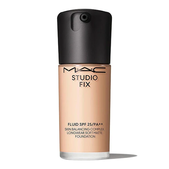 M・A・C Studio Fix Fluid SPF 25/PA++ Skin Balancing Complex Longwear Soft Matte Foundation