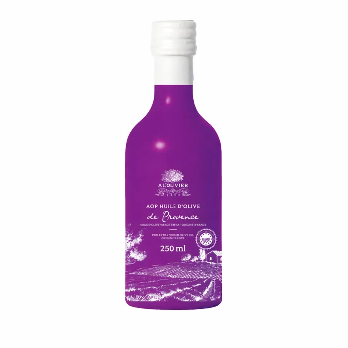 A L'Olivier Extra Virgin Olive Oil - Pdo Provence- “provence Décor” - Glass Bottle at Paris