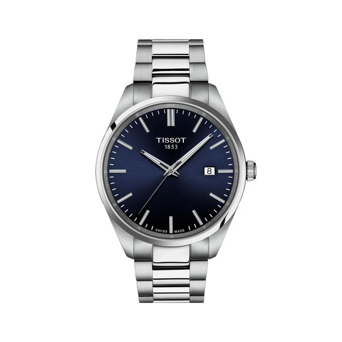 Tissot Pr100 Class Man Grey Steel Blue 40 Q2 T1504101104100