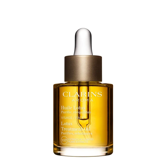 Clarins Lotus Treatment Oil Combination To Oily Skin