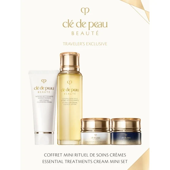 Clé de Peau Beauté ESSENTIAL TREATMENTS CREAM MINI SET