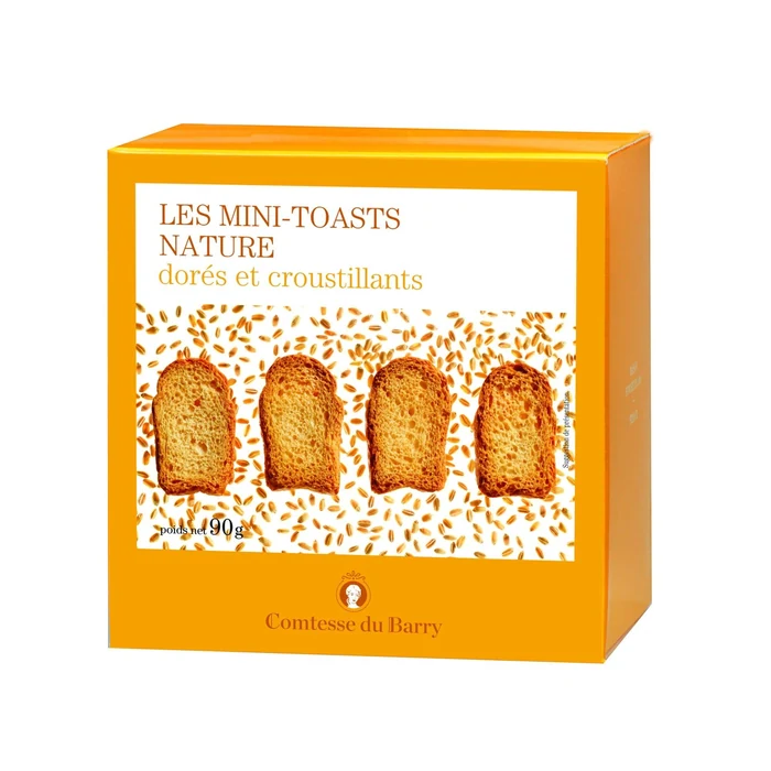 Comtesse Du Barry Mini Toasts Nature