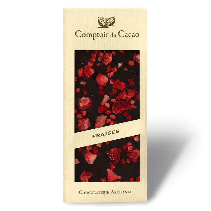 Comptoir Du Cacao Dark Strawberry Gourmet Bar