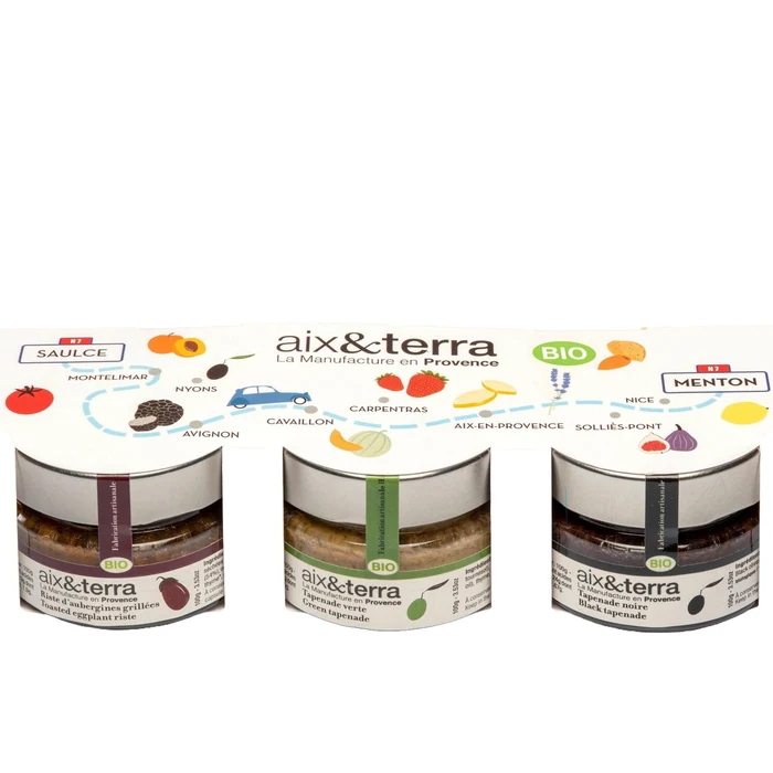 Aix & Terra N7 Organic Tapenades