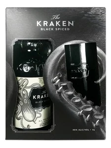 The Kraken The Kraken Black Spiced Rum + 1 Glass