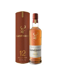 Glenfiddich Glenffidich 12y Rum Cask Single Malt Scotch Whisky , gift pack