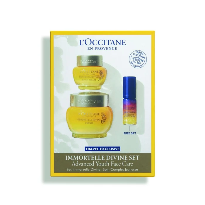 L'Occitane Immortelle Divine Set + +