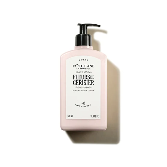 LOCCITANE FLEURS DE CERISIER PERFUMED BODY LOTION 500ML CN