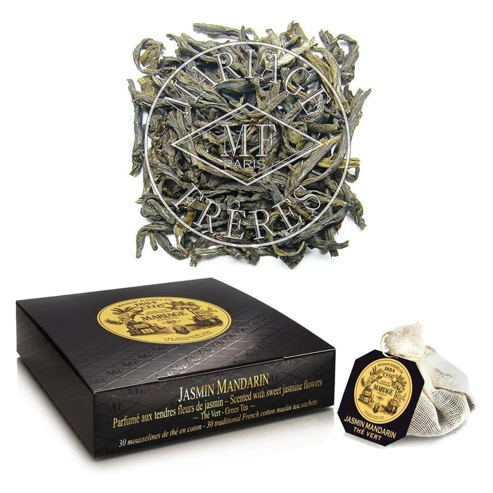 Mariage Frères Jasmin Mandarin - Box Of 30 Muslin Tea Sachet